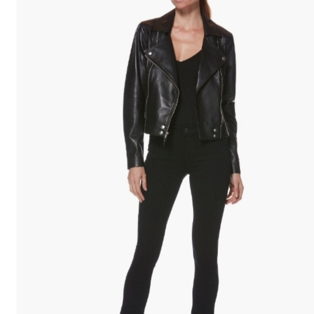 Leather jacket